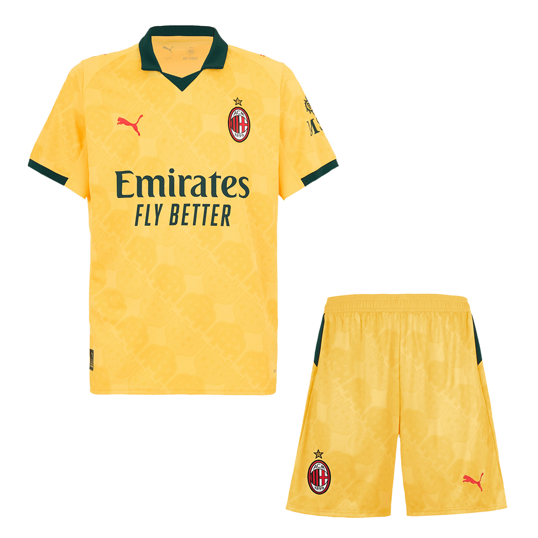 AC Milan Third Away Soccer Jersey Kit 2025/26 (Jersey+Shorts) - Football Shirt | SmartJerseys | Official Quality