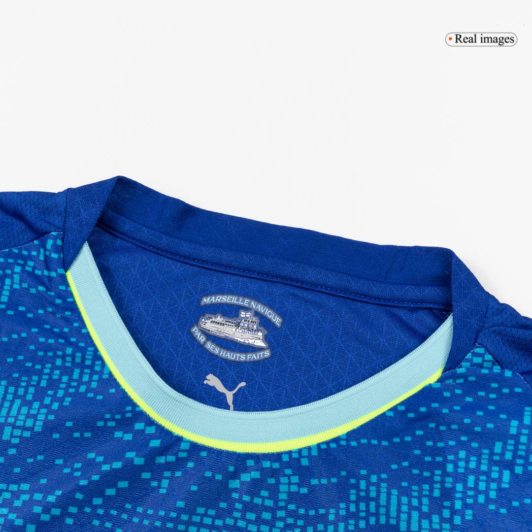 Authentic Marseille Third Away Soccer Jersey 25/26 Blue