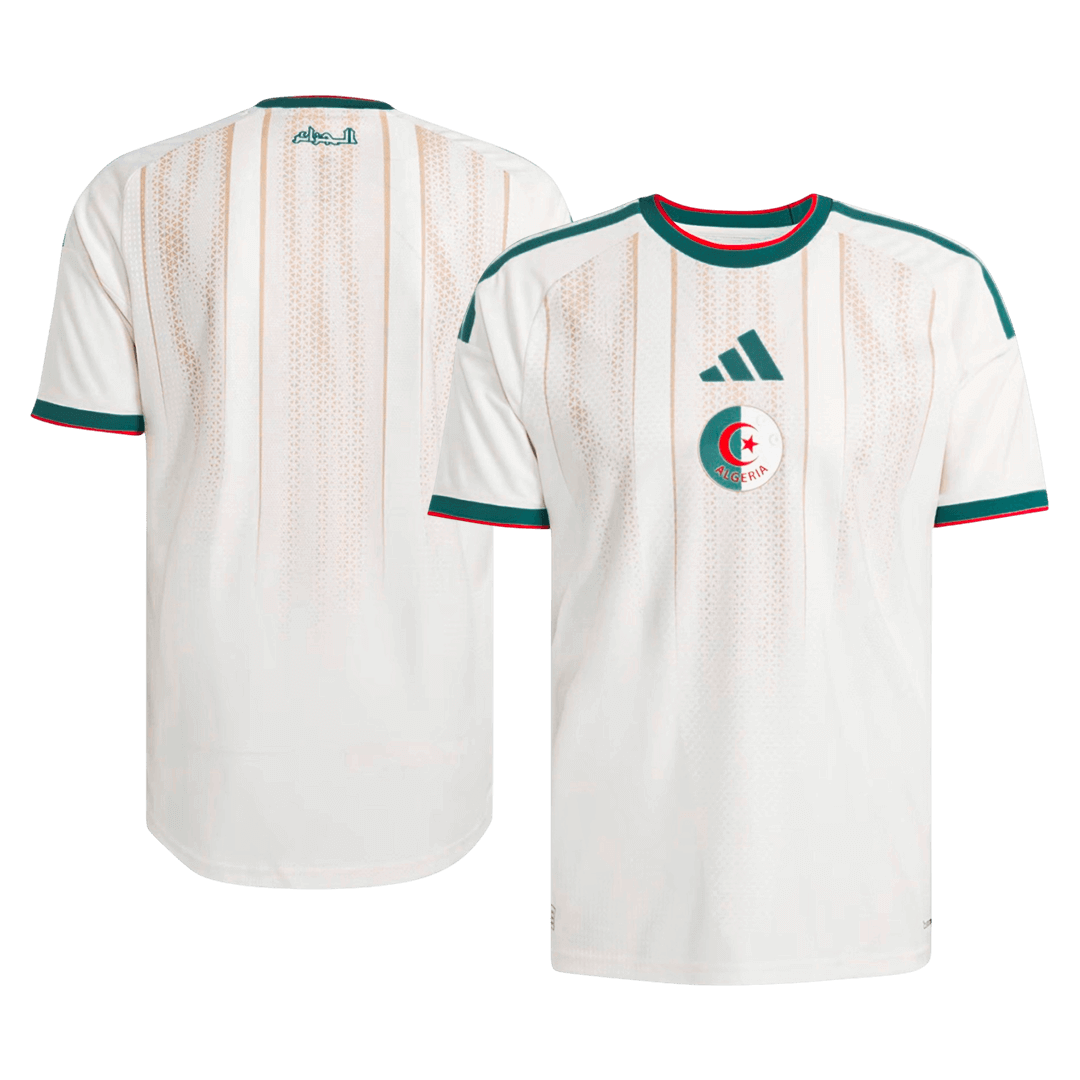 Algeria Home Soccer Jersey World Cup 2026 White