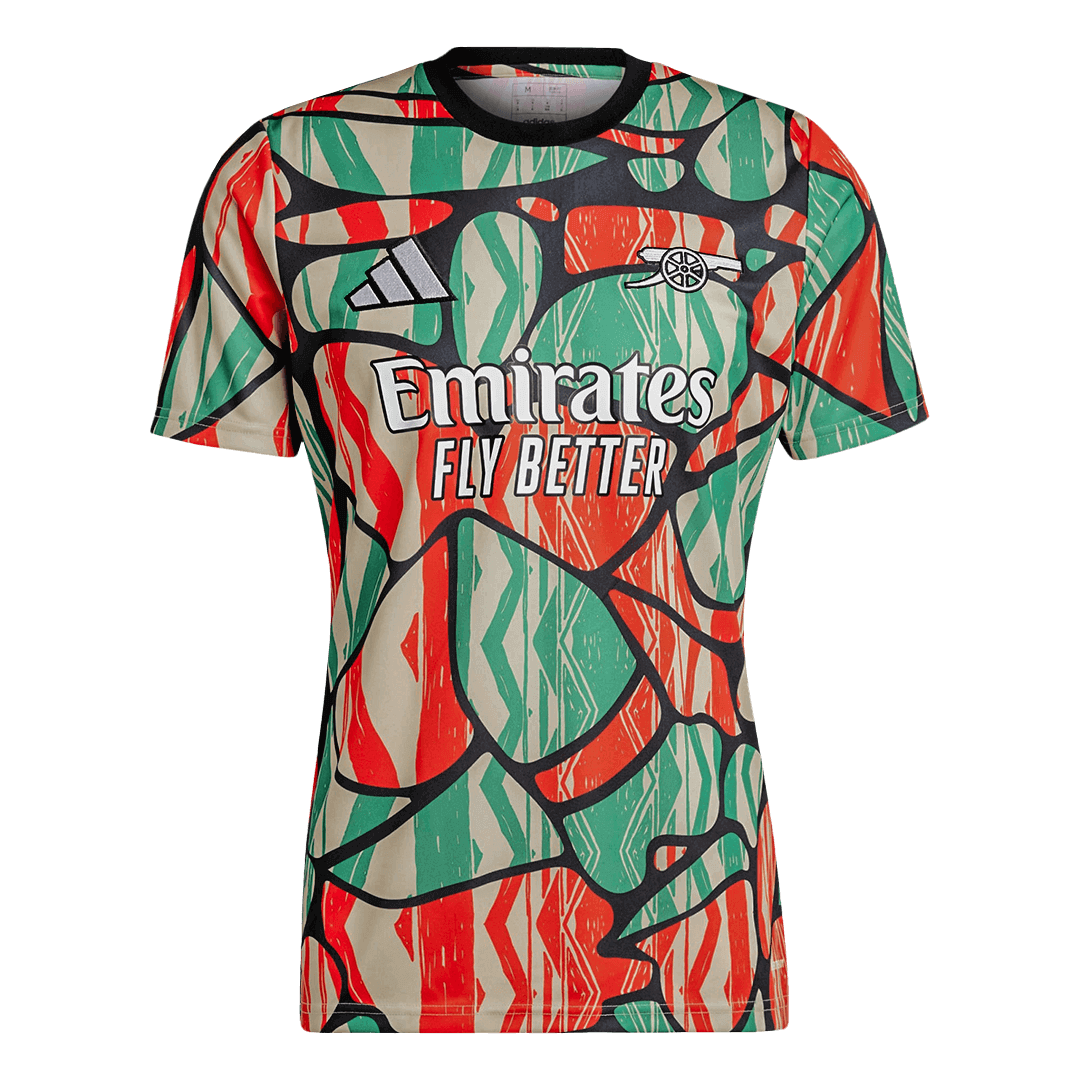 Arsenal Pre-Match Soccer Jersey 2024/25 - Football Shirt | SmartJerseys | Official Quality
