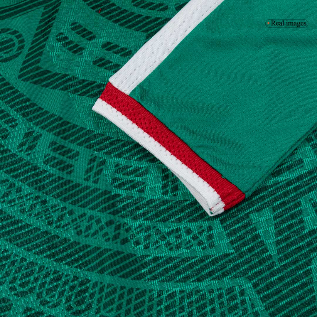 Camiseta de fútbol local de manga larga de México 2026