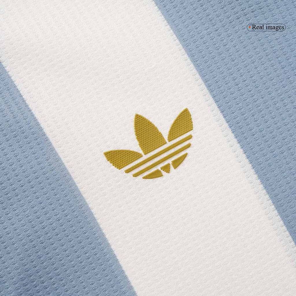Kit de camiseta de fútbol de Argentina 2024 para niños (camiseta y pantalón corto) - 50.º aniversario