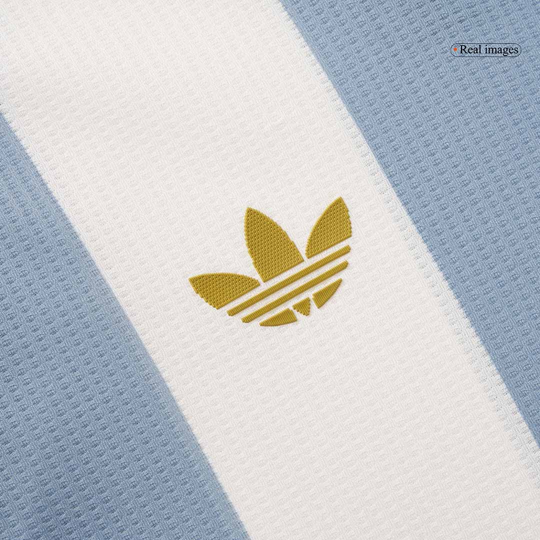 Kit de camiseta de fútbol de Argentina 2024 para niños (camiseta y pantalón corto) - 50.º aniversario