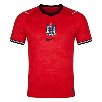 England Away Soccer Jersey World Cup 2026 Red - red front view - SmartJerseys