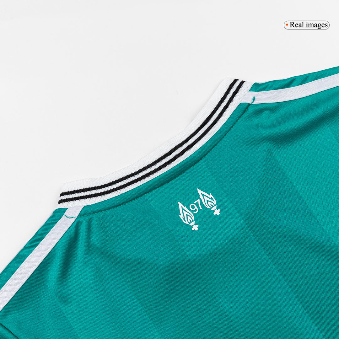 Kid's Liverpool Third Kit(Jersey+Shorts) 25/26 Green