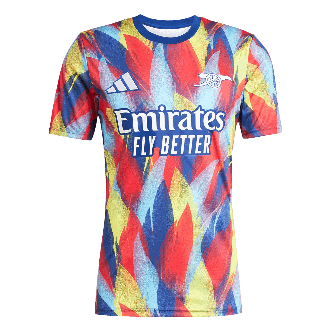 Arsenal Pre-Match Soccer Jersey 2025/26 Colorful - Football Shirt | SmartJerseys | Official Quality
