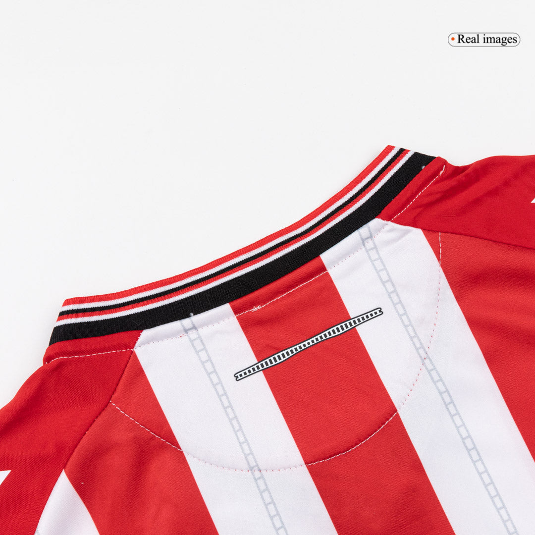 Camiseta de fútbol local del Sunderland AFC 2025/26