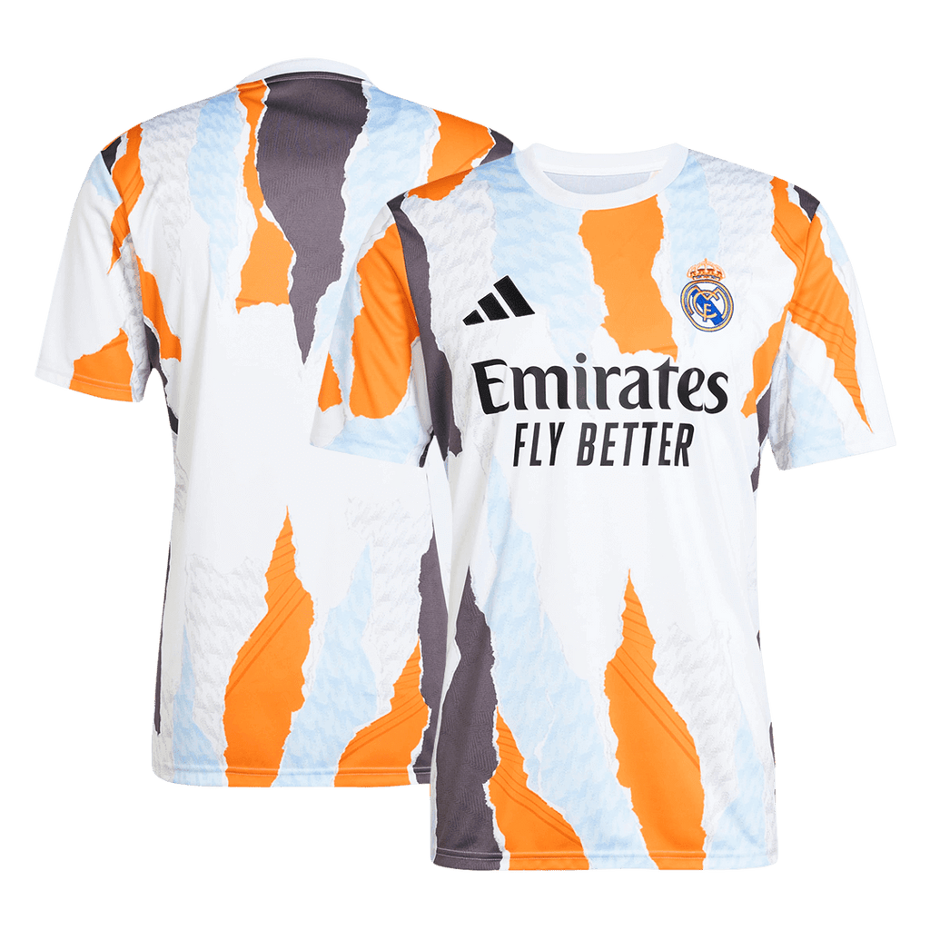 Real Madrid Pre-Match Training Soccer Jersey 2024/25 - White