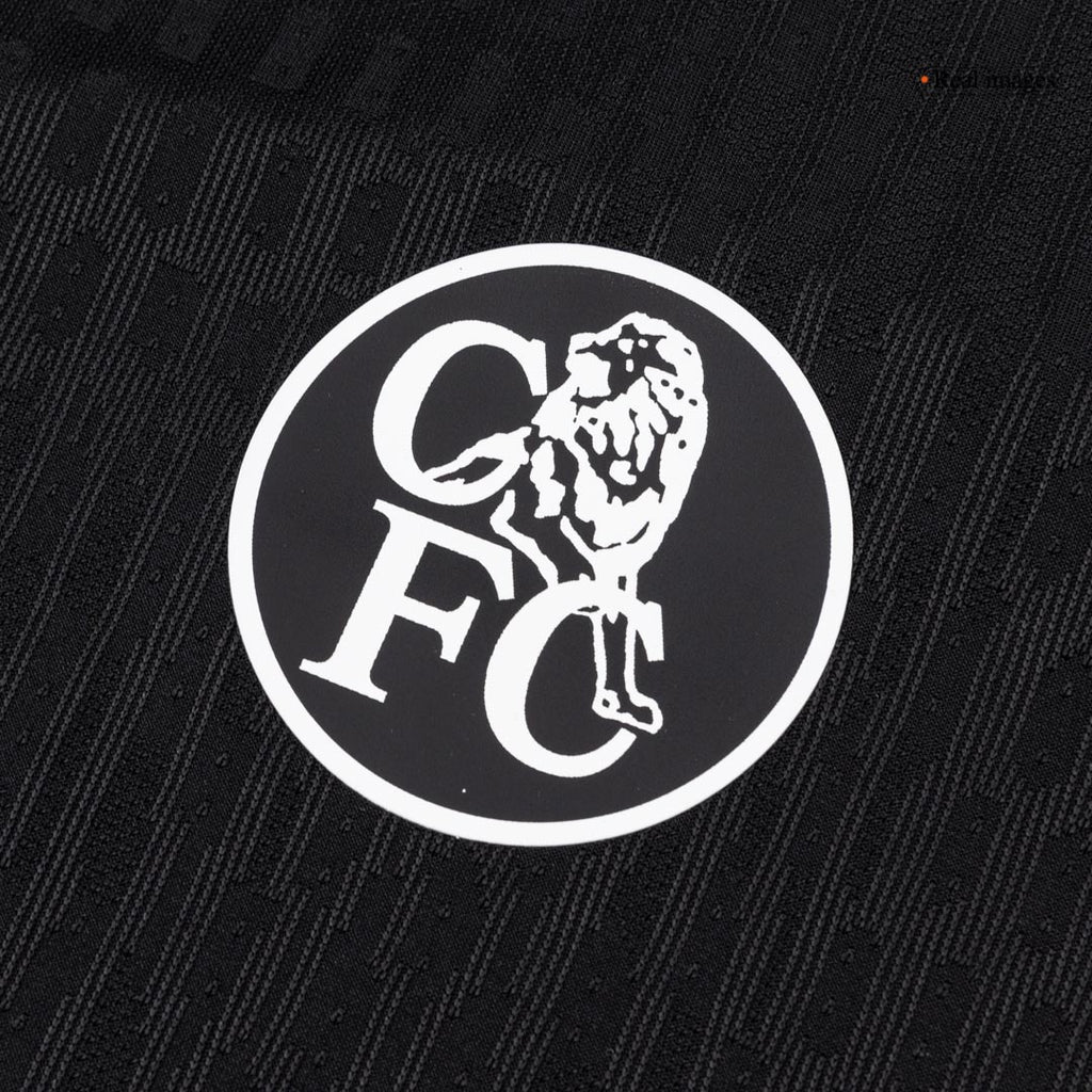 Maillot extérieur authentique de Chelsea, troisième tenue, saison 25/26, noir