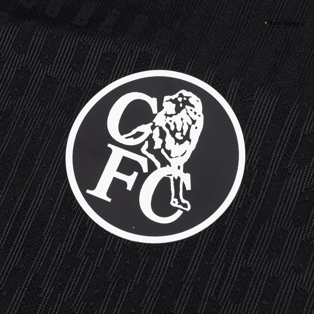 Maillot extérieur authentique de Chelsea, troisième tenue, saison 25/26, noir