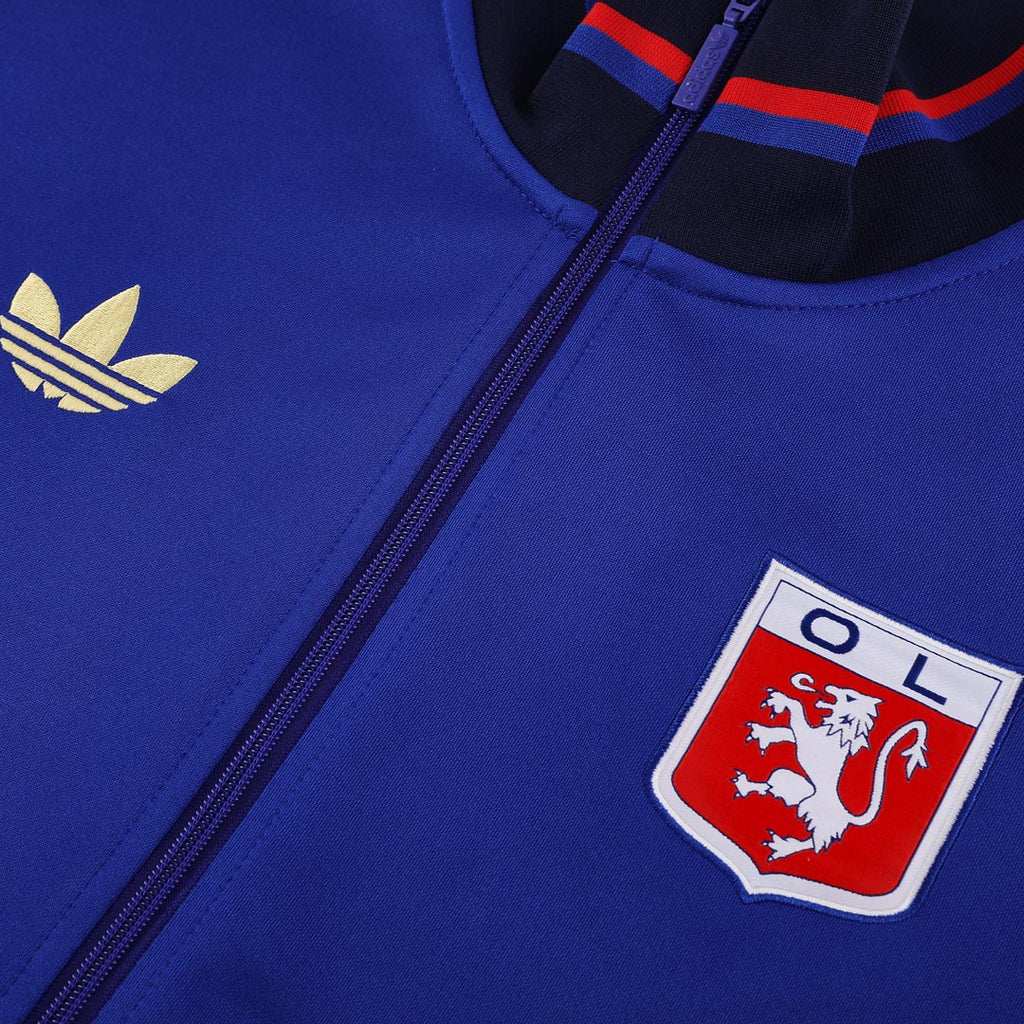 Equipación de entrenamiento Olympique Lyonnais 2025/26 - Azul (Chaqueta+Pantalones)