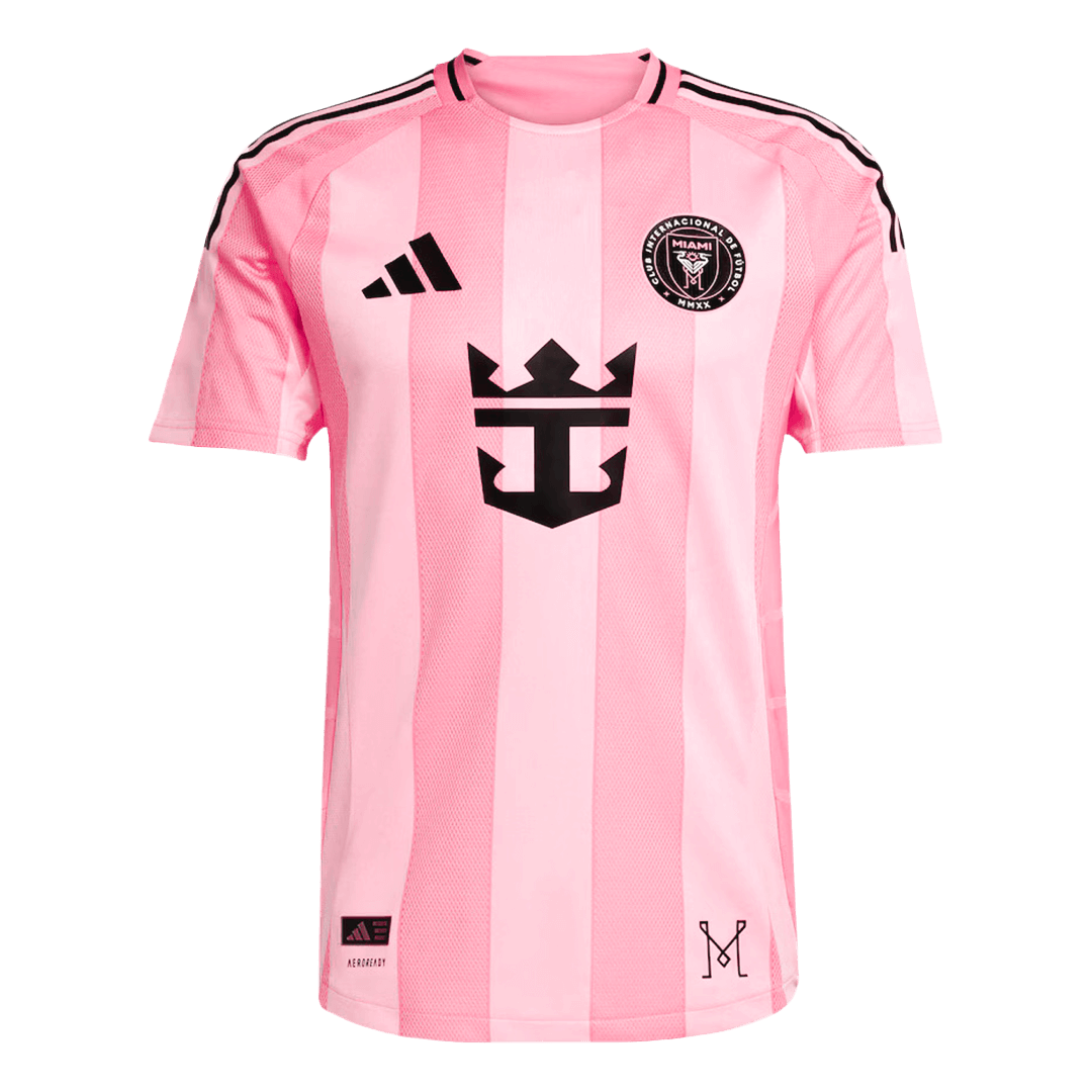 Inter Miami CF Home Soccer Jersey Authentic 2025 - Football Shirt | SmartJerseys | Official Quality