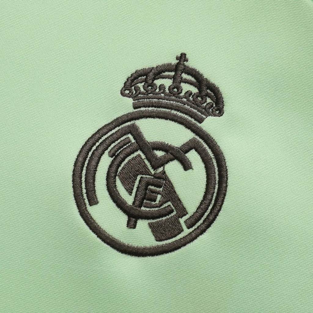 Real Madrid Sweatshirt Kit 2025/26 - Green (Top+Pants)