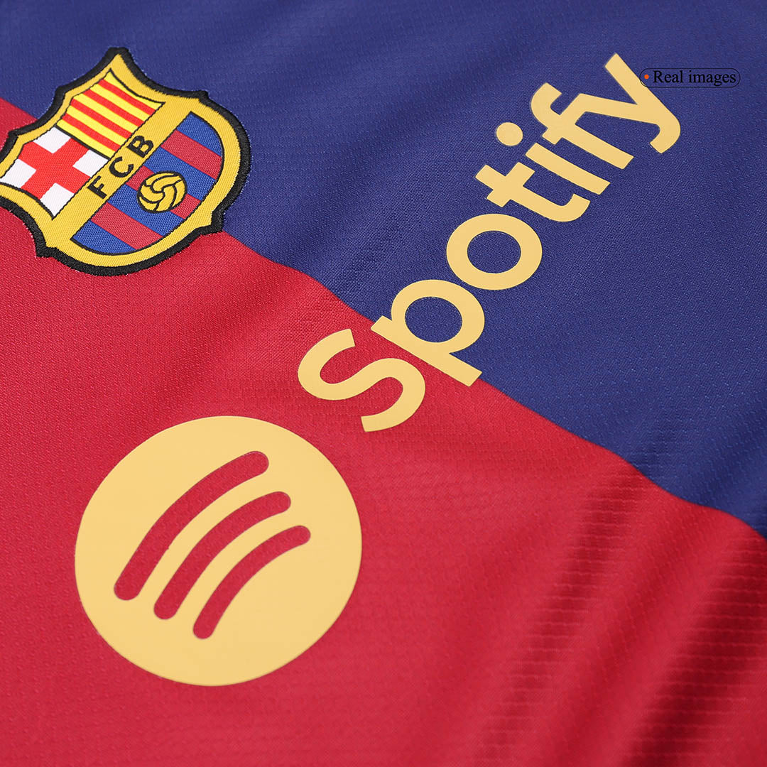 Barcelona Home Jersey Kit 2024/25 Kids(Jersey+Shorts)