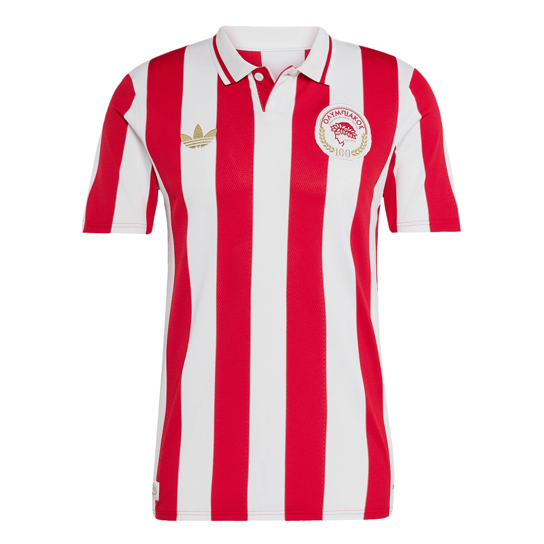 Olympiakos 100th Anniversary Soccer Jersey 2024/25 - Football Shirt | SmartJerseys | Official Quality