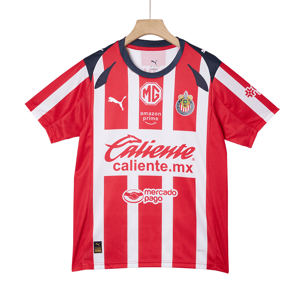 Camiseta de fútbol local de Chivas 2025/26
