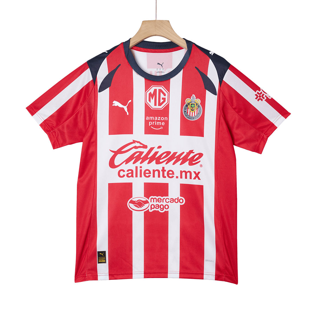 Camiseta de fútbol local de Chivas 2025/26