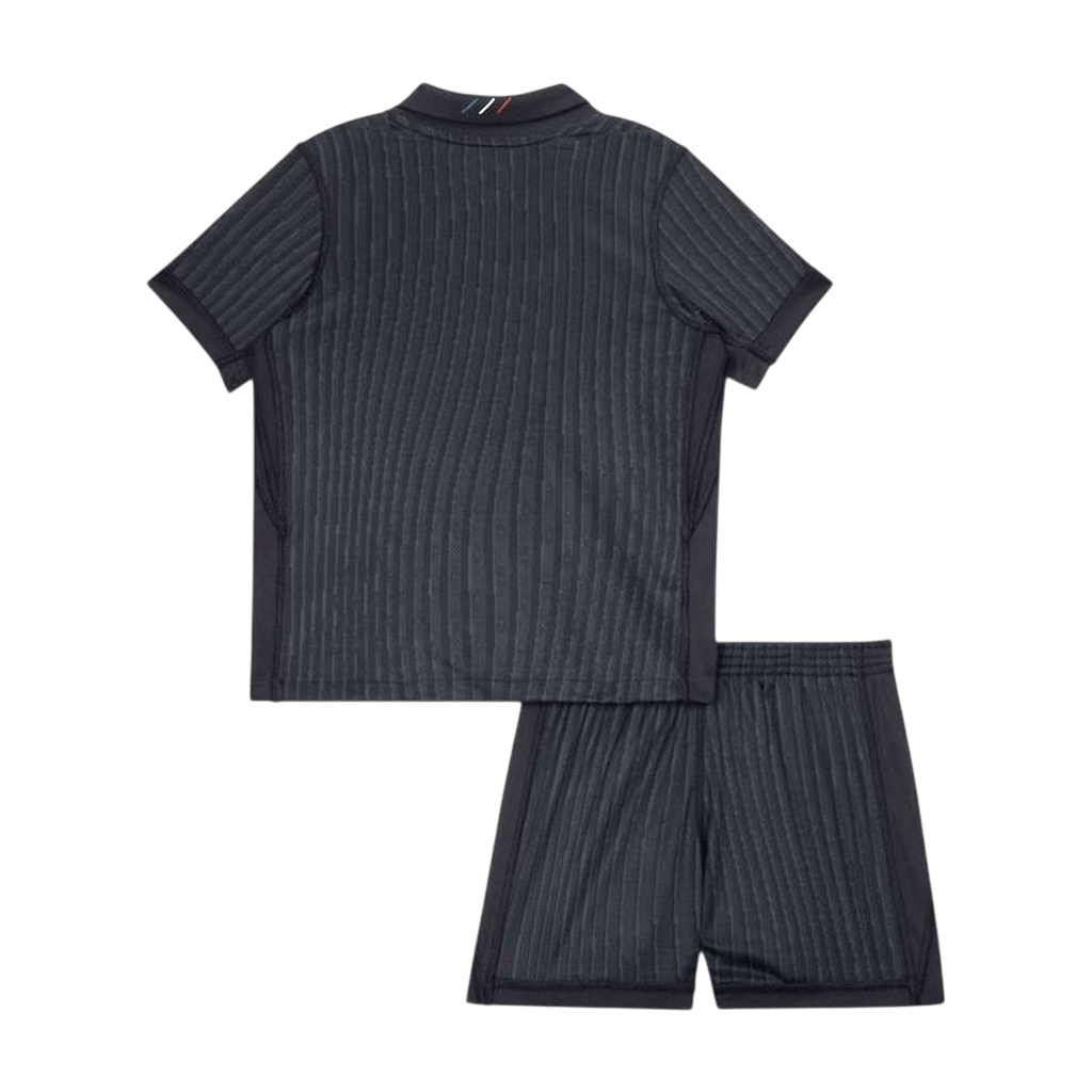 Kid's PSG Fourth Soccer Jersey Kit(Jersey+Shorts) 25/26 Black