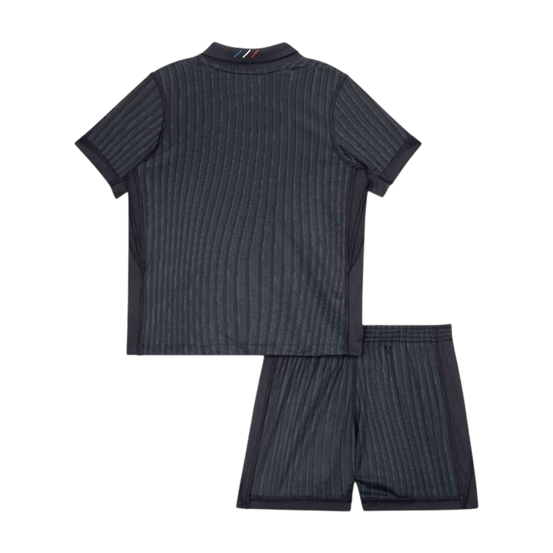 Kid's PSG Fourth Soccer Jersey Kit(Jersey+Shorts) 25/26 Black