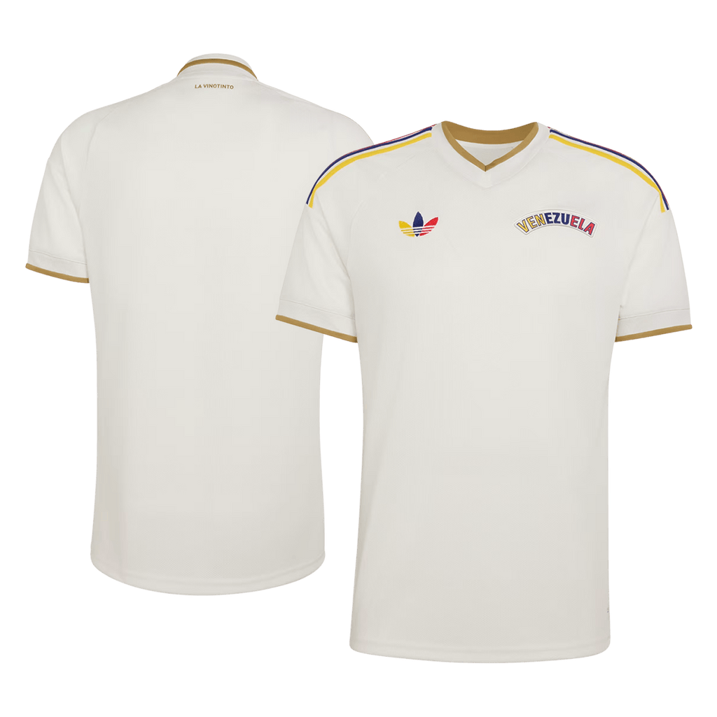 Venezuela Away Soccer Jersey World Cup 2026 White