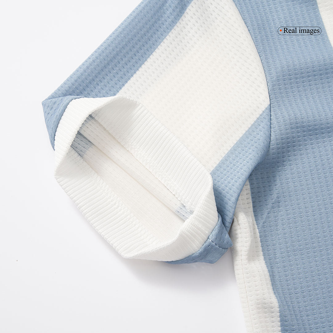 Kit de camiseta de fútbol de Argentina 2024 para niños (camiseta y pantalón corto) - 50.º aniversario
