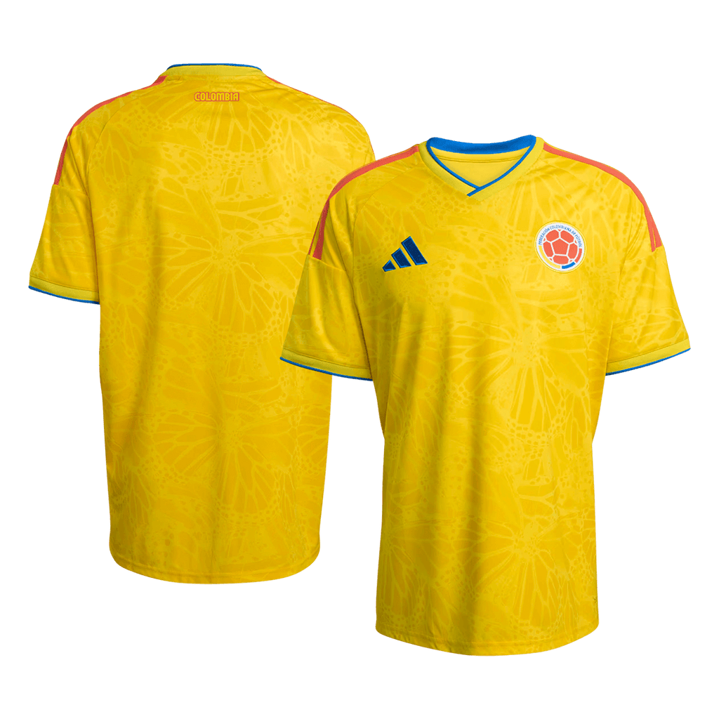 Colombia Home Soccer Jersey World Cup 2026 Yellow