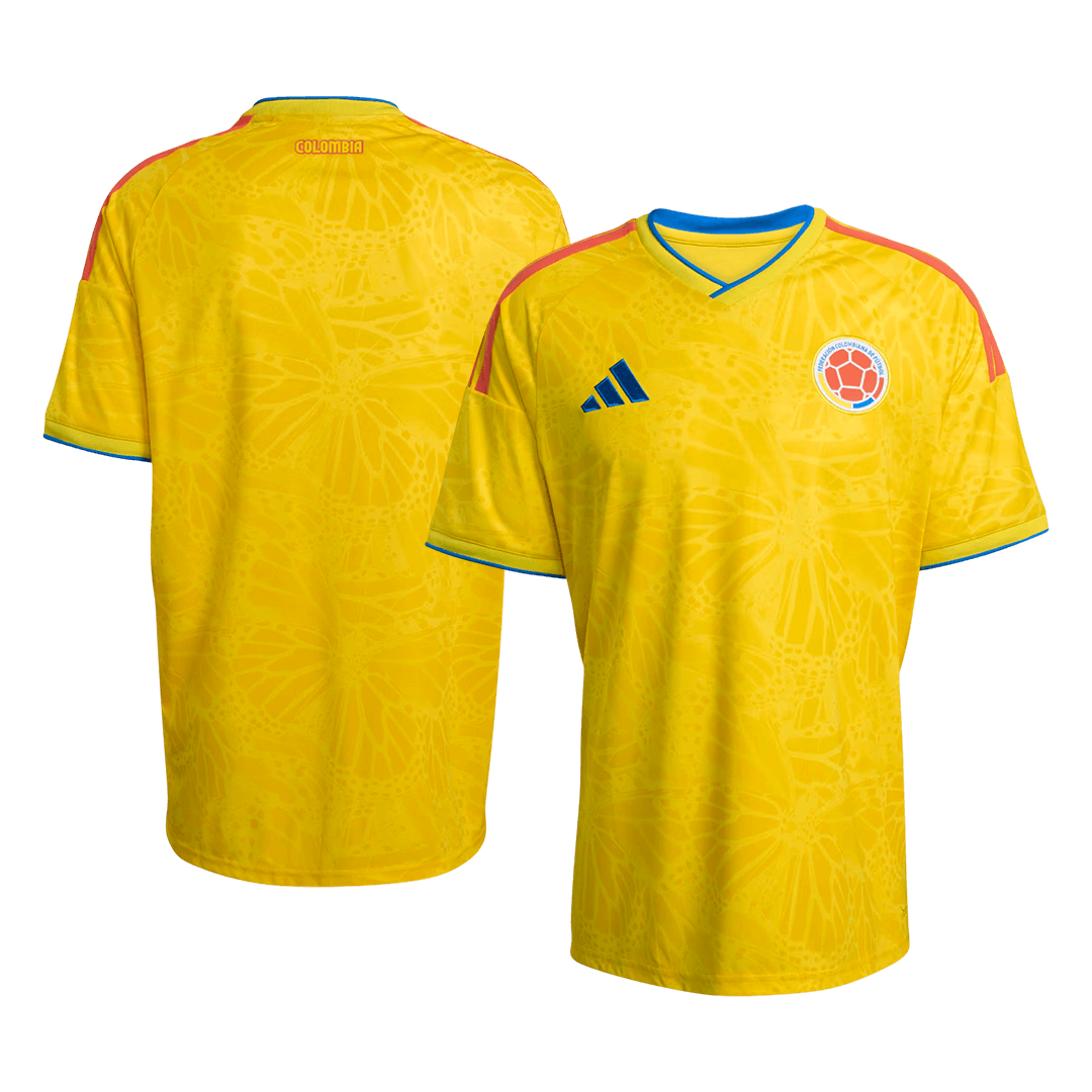 Colombia Home Soccer Jersey World Cup 2026 Yellow