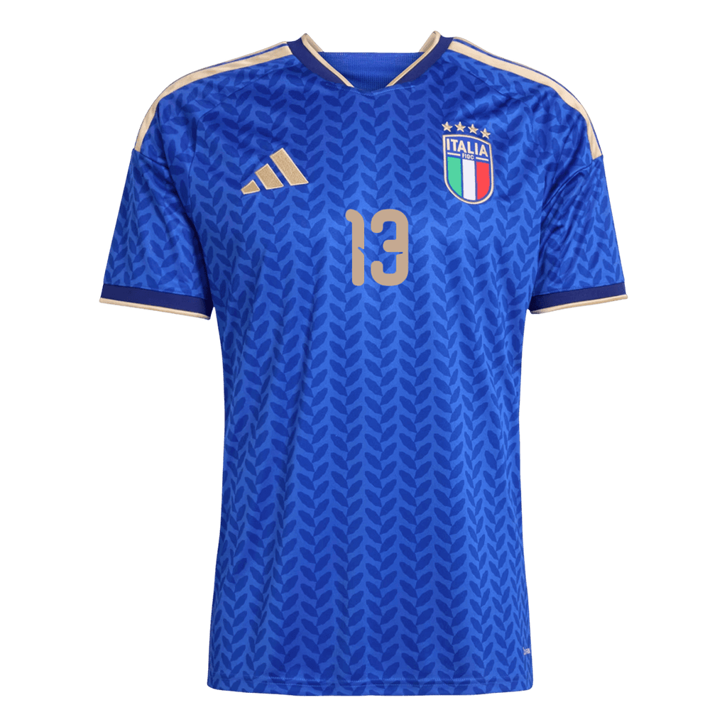 DARMIAN #13 Italy Home Soccer Jersey World Cup 2026 Blue