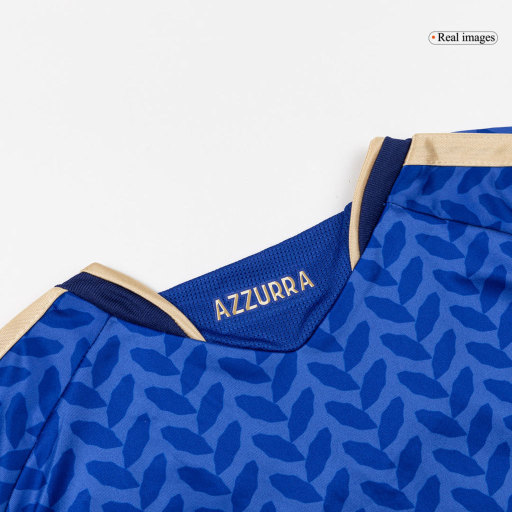 RASPADORI #11 Italy Home Soccer Jersey World Cup 2026 Blue