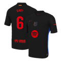 Barcelona GAVI #6 Away Soccer Jersey Authentic 2024/25 - Spotify Logo Without Text - Football Shirt | SmartJerseys | Official Quality