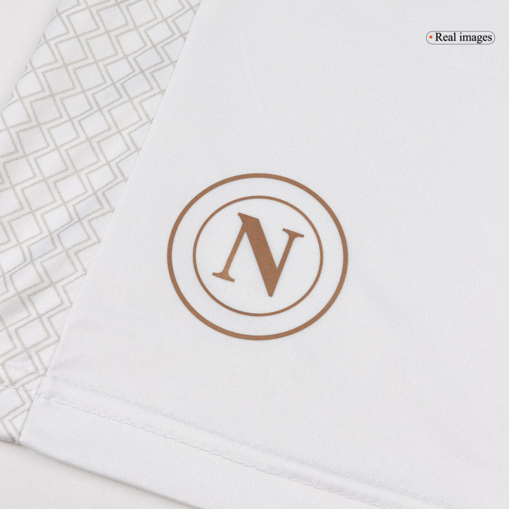 Pantalón corto de fútbol visitante del Napoli 2025/26