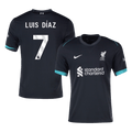 Liverpool LUIS DÍAZ #7 Away Jersey 2024/25 - Football Shirt | SmartJerseys | Official Quality