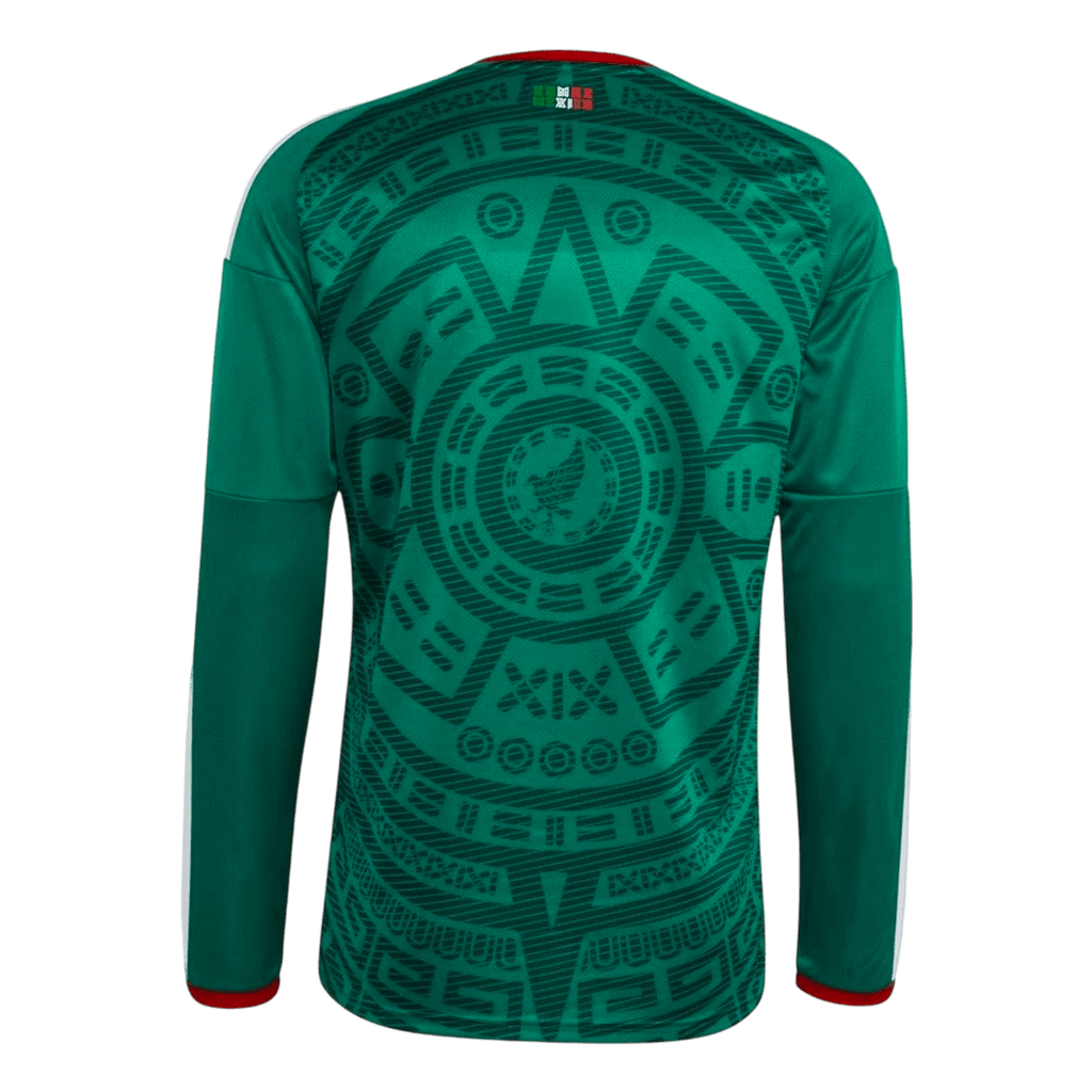 Camiseta de fútbol local de manga larga de México 2026