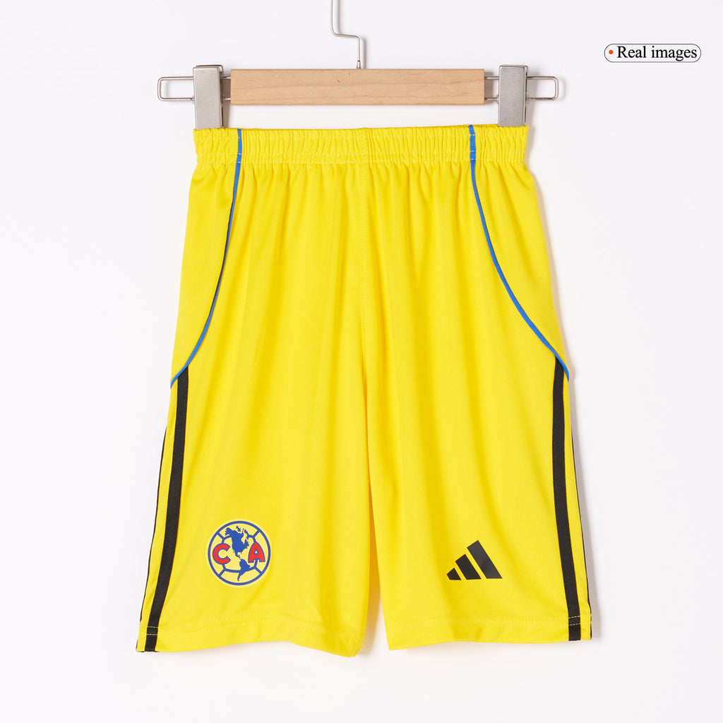 Club America Home Soccer Jersey Kit 2025/26 Kids(Jersey+Shorts)