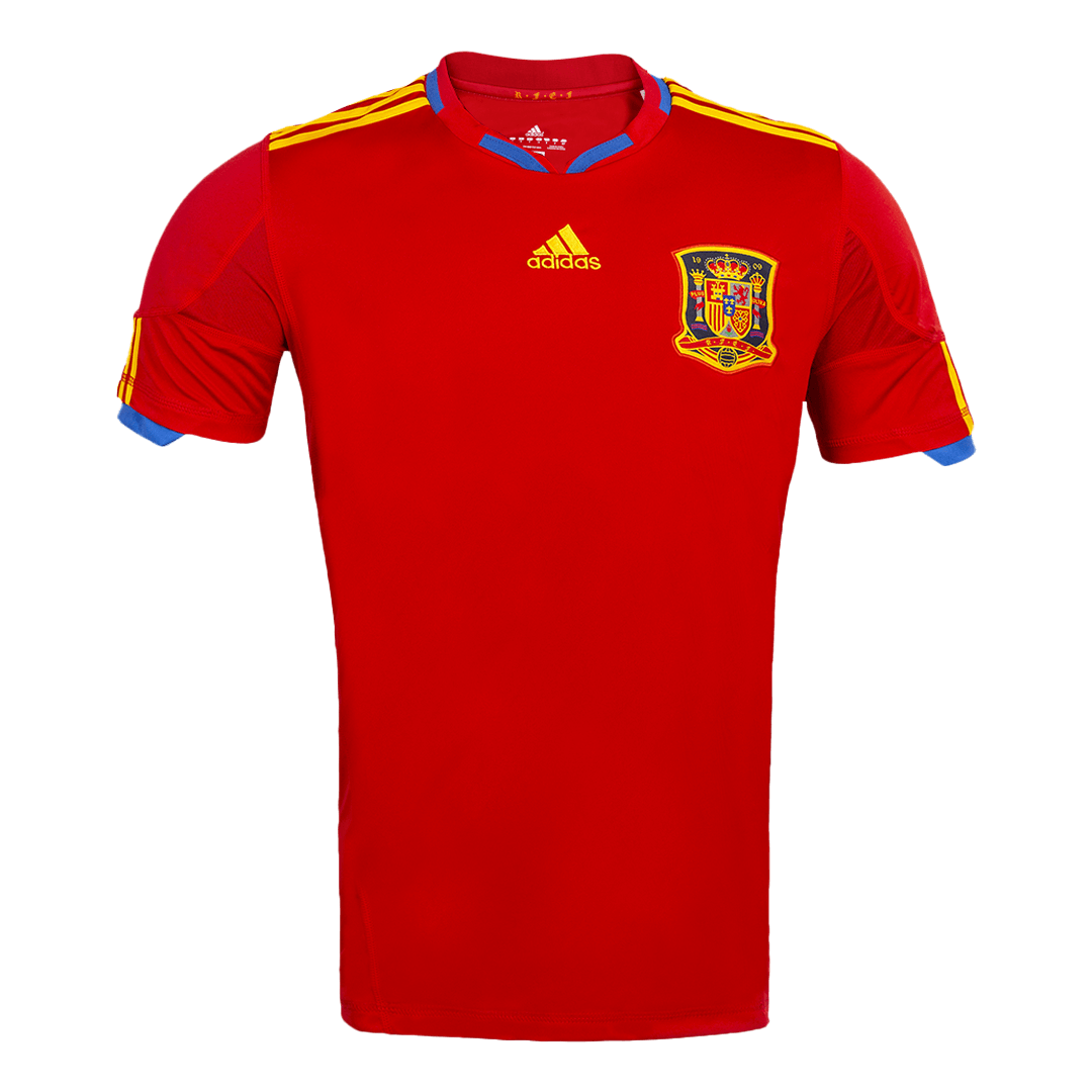 Spain Home Soccer Jersey Retro 2010 - Football Shirt | SmartJerseys | Official Quality