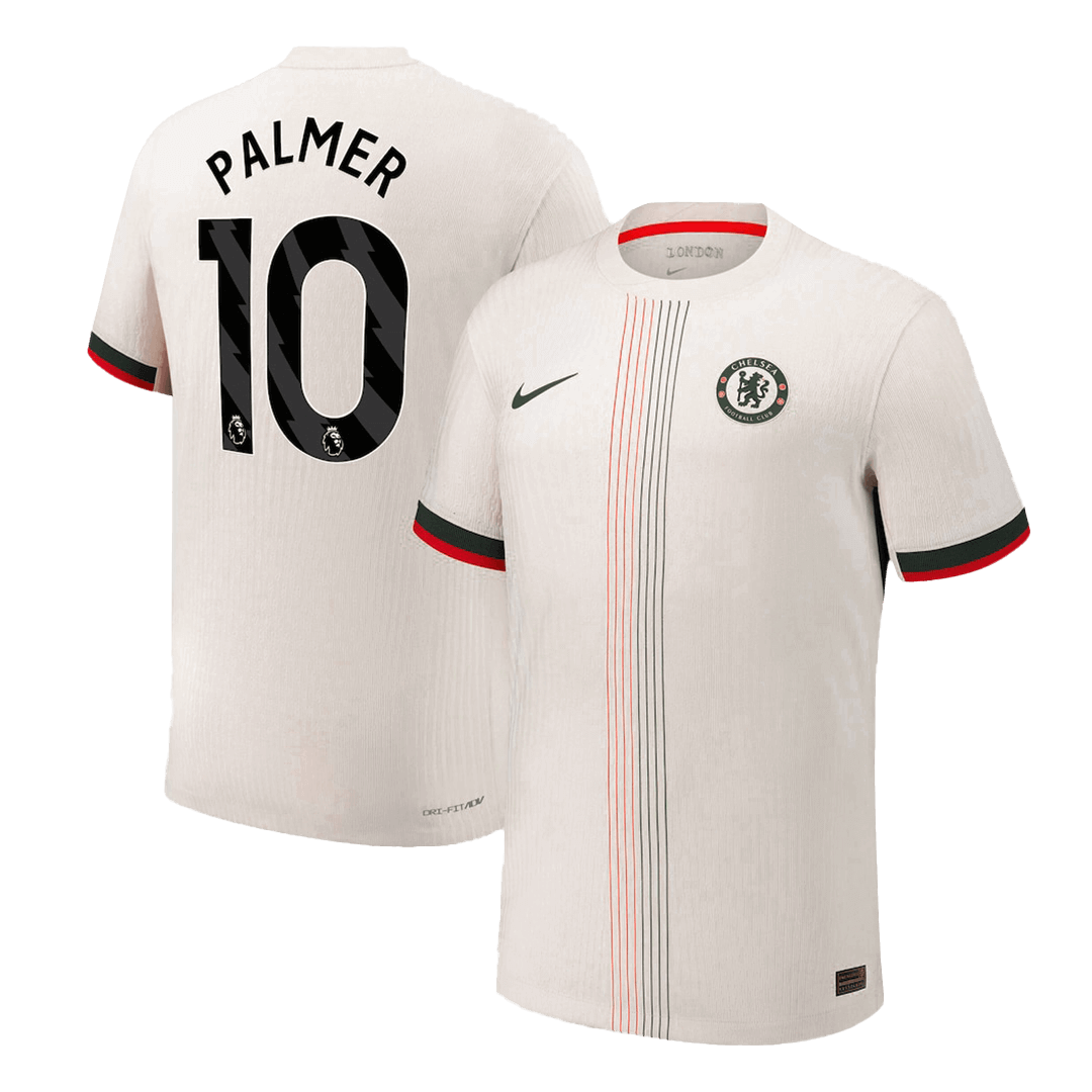 Chelsea PALMER #10 Away Soccer Jersey Authentic 2025/26 - Football Shirt | SmartJerseys | Official Quality