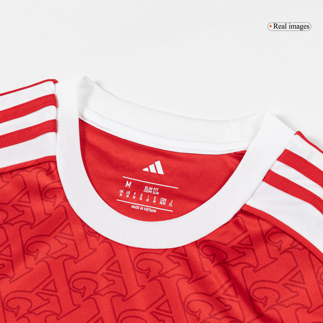 Arsenal Home Soccer Jersey Kit(Jersey+Shorts+Socks) 2025/26 Red