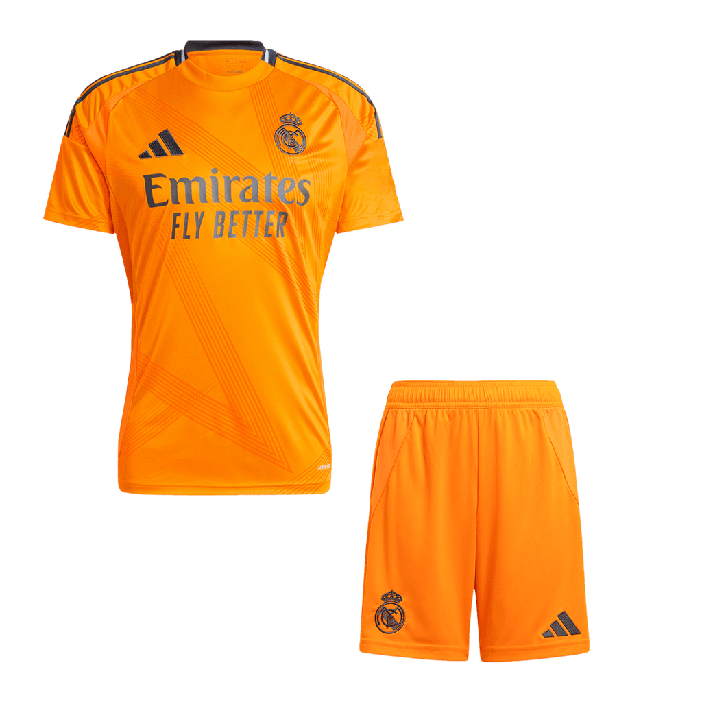 Real Madrid Away Jersey Kit 2024/25 (Jersey+Shorts) - Football Shirt | SmartJerseys | Official Quality