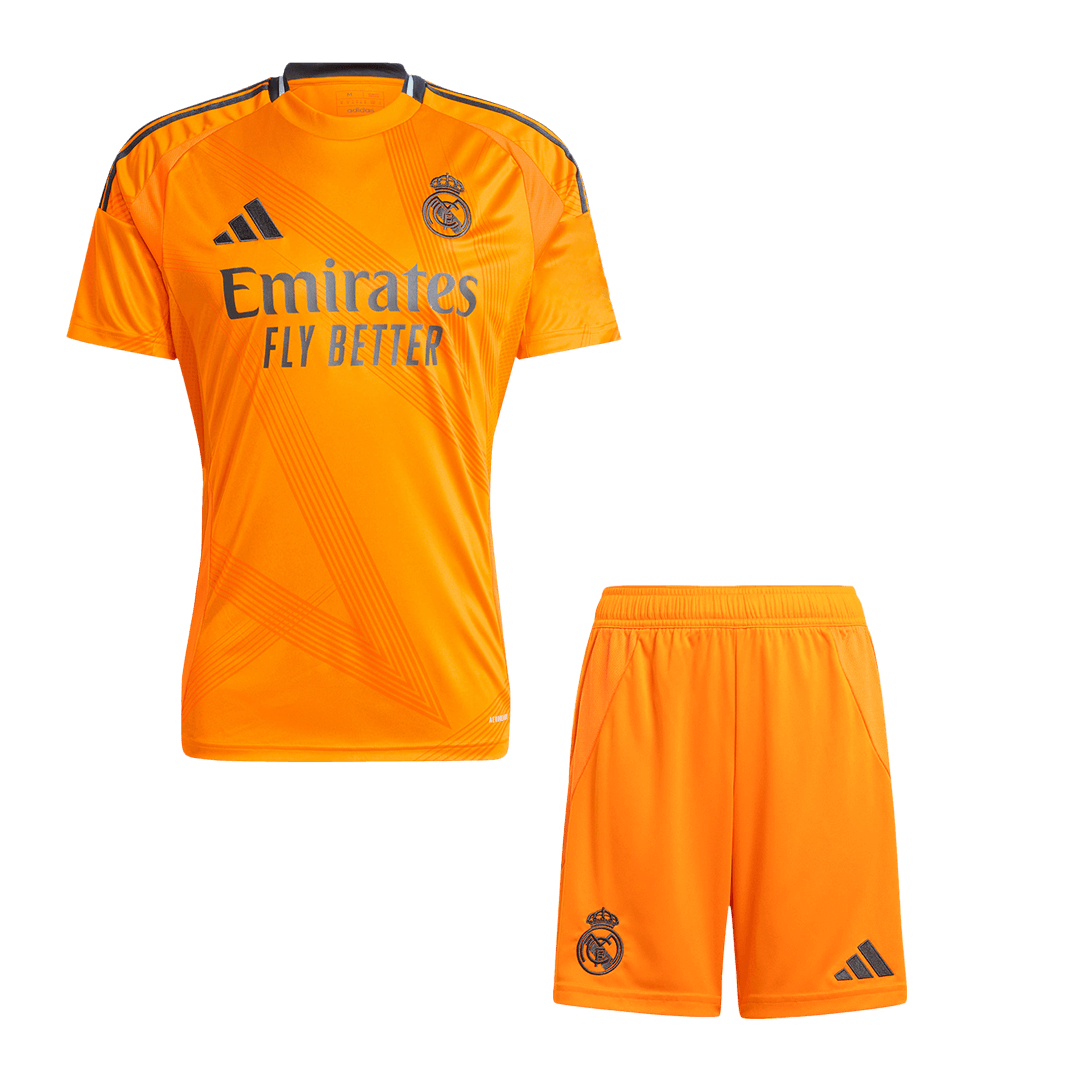 Real Madrid Away Jersey Kit 2024/25 (Jersey+Shorts) - Football Shirt | SmartJerseys | Official Quality