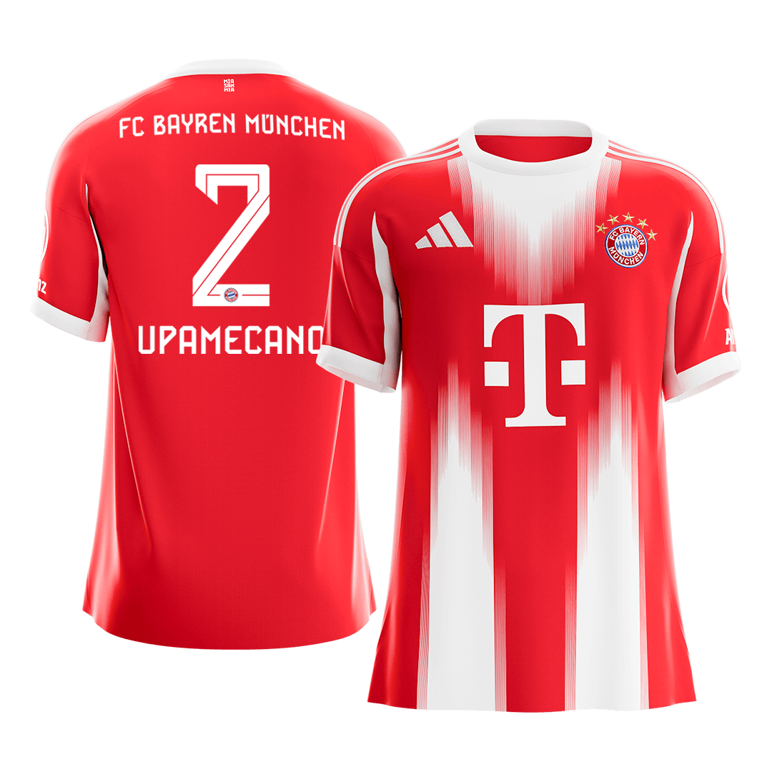 Bayern Munich UPAMECANO #2 Home Soccer Jersey 2025/26 - Football Shirt | SmartJerseys | Official Quality