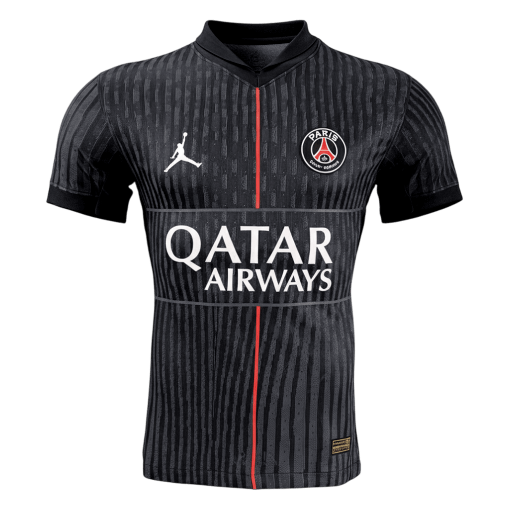 Player Version PSG Fourth Soccer Jersey 25/26 Black - Football Shirt | SmartJerseys | Official Quality