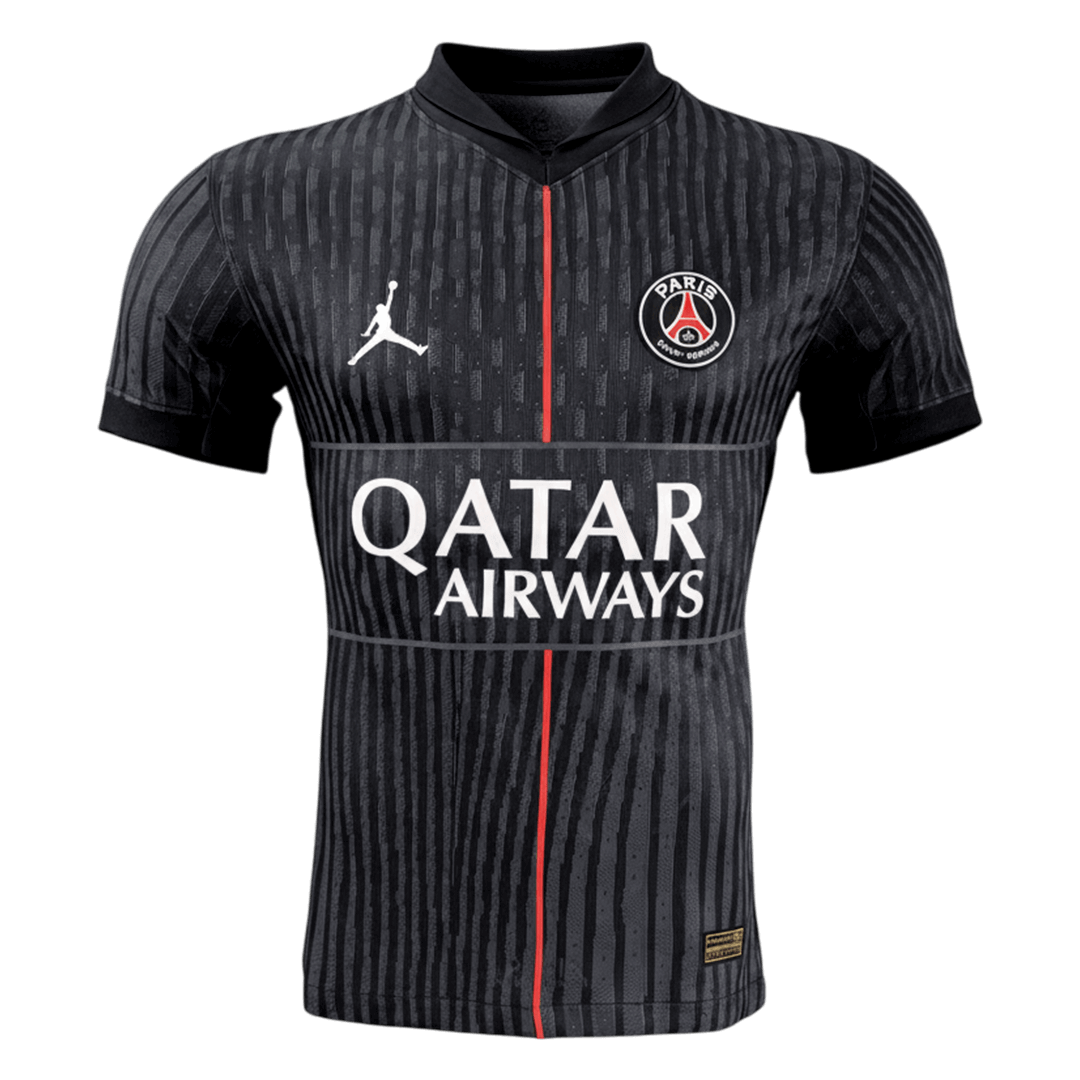 Player Version PSG Fourth Soccer Jersey 25/26 Black - Football Shirt | SmartJerseys | Official Quality