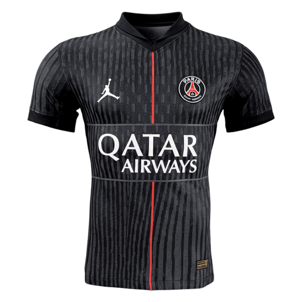 Player Version PSG Fourth Soccer Jersey 25/26 Black - Football Shirt | SmartJerseys | Official Quality