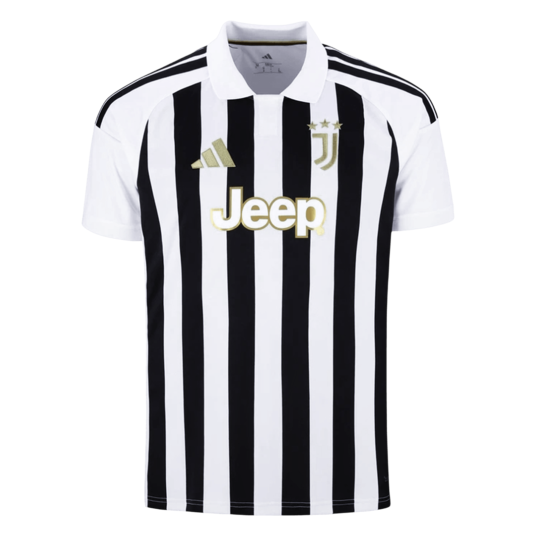 Men 2026/27 Juventus Home Soccer Jersey Black&White