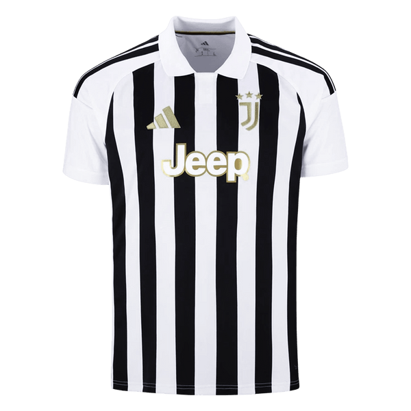 Men 2026/27 Juventus Home Soccer Jersey Black&White