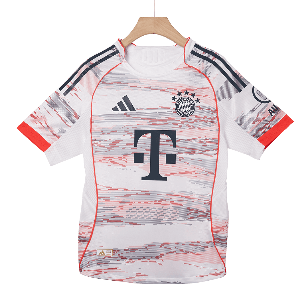 KANE #9 Authentic Bayern Munich Away Soccer Jersey 2025/26 White