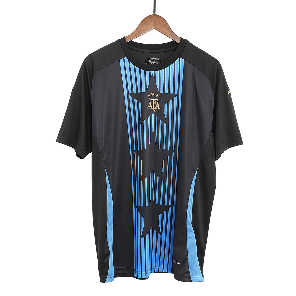 Camiseta de entrenamiento prepartido de Argentina para la Copa América 2024 - Negra