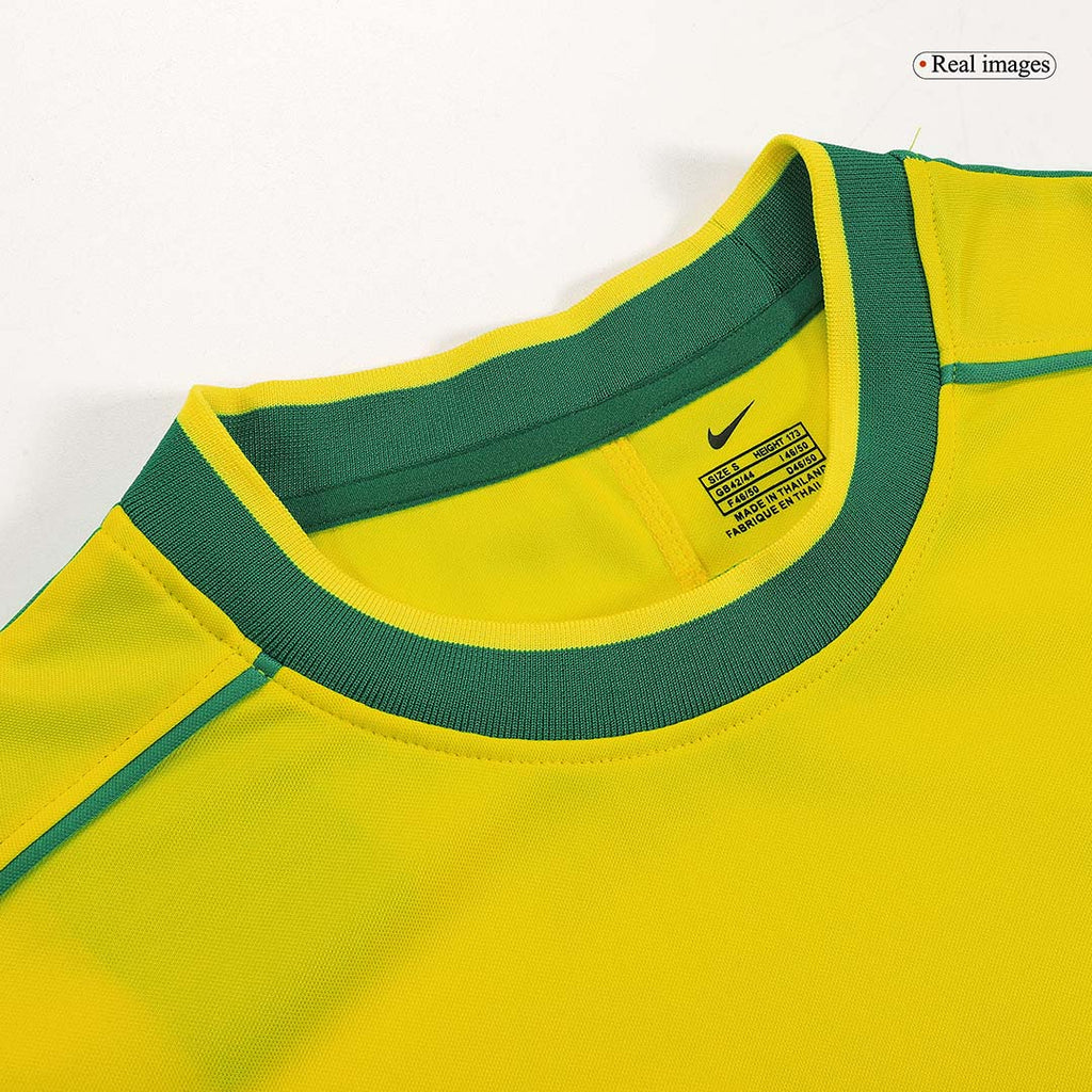 Brazil Home Jersey Retro 1998