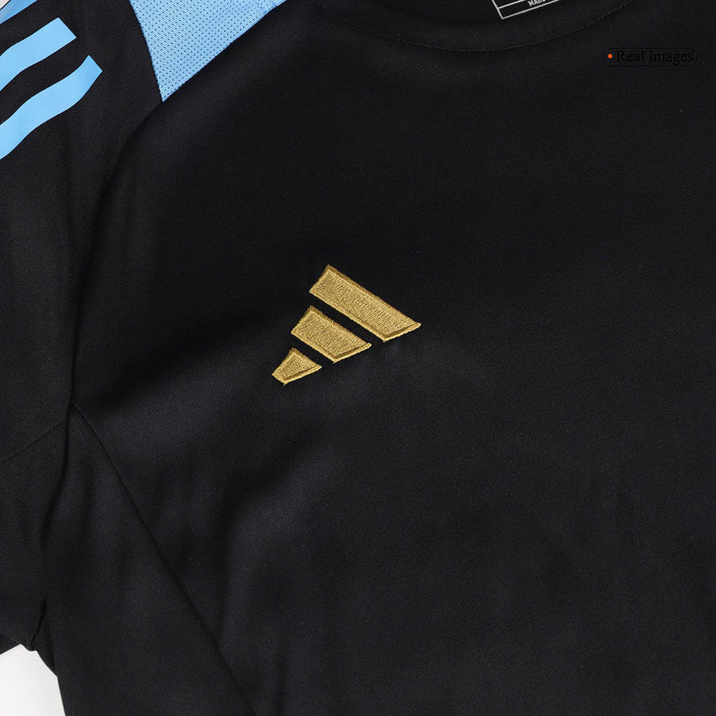 Camiseta de entrenamiento prepartido de Argentina para la Copa América 2024 - Negra
