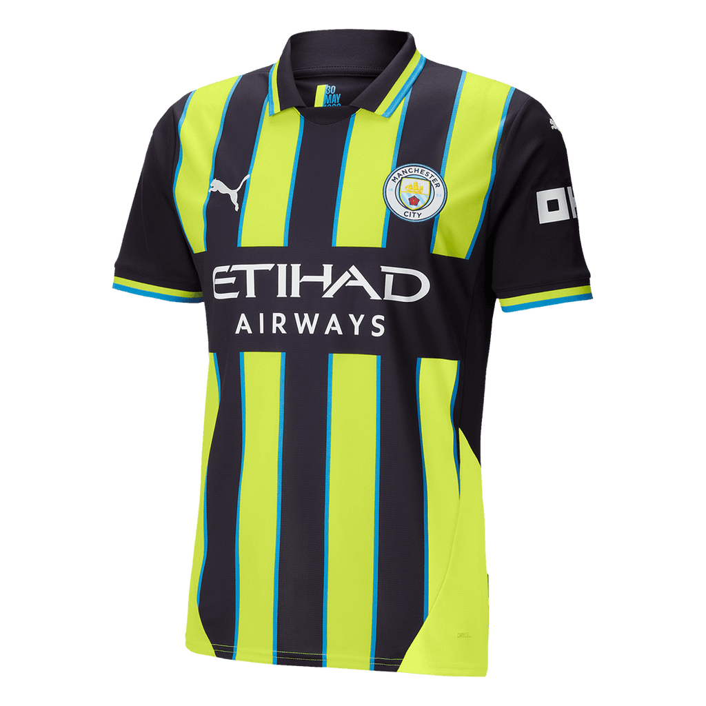 Manchester City Away Soccer Jersey 2024/25 - Football Shirt | SmartJerseys | Official Quality